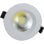 Downlight LED JANDEI COB 5W 6000K Alumínio Driver Externo IP44 Ø91mm