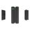 Sensor magnético Ajax DoorProtect Plus Negro detección apertura vibración e inclinación