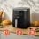 Friteuse à air Ciarra AWBAF1A 5 L 1 500 W avec 8 programmes, écran tactile, noir