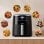 Friteuse à air Ciarra AWBAF1A 5 L 1 500 W avec 8 programmes, écran tactile, noir