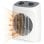 Ventilador de aire caliente Clatronic HL 3800 2000W, 2 niveles, termostato, asa portátil