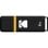 Pen Drive Kodak Classic K102 Series 8GB USB 2.0 Pack 3 Preto Vermelho