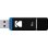 Pen Drive Kodak Classic K102 Series 8GB USB 2.0 Pack 3 Preto Vermelho
