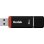 Clé USB Kodak K100 32GB USB 2.0 Noir Rouge Compacte avec Capuchon
