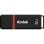 Clé USB Kodak K100 32GB USB 2.0 Noir Rouge Compacte avec Capuchon