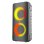 Colunas Kodak Karaoke Bluetooth 3000mAh TWS com microfone sem fios e luzes de discoteca