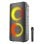 Colunas Kodak Karaoke Bluetooth 3000mAh TWS com microfone sem fios e luzes de discoteca