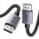 Cable DisplayPort Ugreen DP120 1.4 8K 1M Trenzado HDR 32.4Gbps Negro