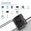 Regleta Ewent EW3871 2 Schuko 3 USB (2A+1C) Carga Rápida 1.5m Protección Infantil