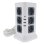 Regleta Osca Connect Torre 12x16A 3680W 3 USB Tipo A 1 USB Tipo C Protección Sobretensión 2m