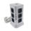 Regleta Osca Connect Torre 12x16A 3680W 3 USB Tipo A 1 USB Tipo C Protección Sobretensión 2m