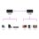 Ewent Ec1332 Ethernet 4k HDMI-Kabel 3 m schwarz