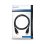 Cable HDMI Ewent EC1323 10m 8K@60Hz 4K@120Hz HDR ARC Chapado en Oro Triple Blindaje Negro