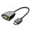Adaptador Ugreen 40253 HDMI-VGA 0,25m Macho-Hembra sin Audio Negro