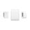 Sensor infrarrojos Ajax DualCurtain Outdoor Blanco IP54 Montaje en Pared Exterior