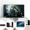 Cabo HDMI Ewent EC1340 1.8m 2.0 Negro 4K Contactos Oro Triple Blindaje 3D ARC