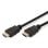 Ewent Ec1300 Soho Hochgeschwindigkeits-HDMI-Kabel mit Ethernet, 1 m, schwarz