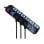 Ewent EW3851 Régua 3500W com 6 Tomadas Schuko, Interruptores Independentes e Cabo 1,5m Preta