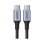 Cable Ugreen 90120 USB C a USB C 3 m 100W Power Delivery 480 Gbit/s Negro