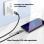 Adaptador Ugreen USB-C a Micro USB compacto, soporta Quick Charge 2.0 y 480 Mbps