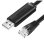 Cable consola Ugreen CM204 USB 2.0 RJ45 1.5m FTDI Plug and Play Antienredos