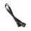 Câble de ventilateur PWM 4 broches Kolink, rallonge de 60 cm, noir