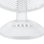 Ventilador de mesa Raydan Home Up Comfort 26W motor DC cobre oscilación 80° 42dB blanco