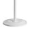 Ventilador de pedestal oscilante Thinia Home White Comfort com motor de cobre de 40 W e 3 velocidades