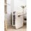 Frigorífico Create Table Top Retro 83cm 107L Clase F Blanco