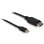 Cable DeLOCK mini DisplayPort a DisplayPort 1.2 2m 4K conectores baño oro
