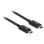 Cabo Delock Thunderbolt 3 Usb-c St. 0,5m 5a, 40 Gbs Universal, Banhado a Ouro &quot; Cabos Delock Thunderbolt 3 Usb-c St.