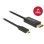 Cable Delock 85257 USB-C a DisplayPort 4K 60Hz 3m macho oro