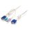Cable KVM LevelOne 1 a 3 USB PS/2 5m Blanco conexión VGA alta compatibilidad