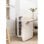 Frigorífico Create Una Puerta Retro 86cm 107L F Blanco