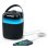 Altavoces Muse M-530 KA Portátiles Bluetooth 30W resistentes al agua con micrófono inalámbrico y modos de iluminación