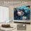 Projetor Klack 1080P 200 Lúmens LCD 360° WiFi 6 Bluetooth 5.2 Android 11 HiFi