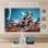 Projetor Klack 1080P 200 Lúmens LCD 360° WiFi 6 Bluetooth 5.2 Android 11 HiFi