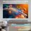 Projetor Klack 1080P 200 Lúmens LCD 360° WiFi 6 Bluetooth 5.2 Android 11 HiFi
