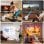 Projetor Klack 1080P 200 Lúmens LCD 360° WiFi 6 Bluetooth 5.2 Android 11 HiFi