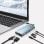 Adaptador Klack HUB USB-C 10 en 1 HDMI 4K VGA Ethernet Aluminio Dual Display
