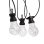 Guirnalda Solar Klack Vintage 10 Bombillas LED Multicolor 5m Exterior/Interior Mando a Distancia