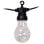 Guirnalda Solar Klack Vintage 10 Bombillas LED Multicolor 5m Exterior/Interior Mando a Distancia
