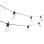 Guirnalda Solar Klack Vintage 10 Bombillas LED Multicolor 5m Exterior/Interior Mando a Distancia