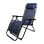 Tumbona Klack Zero Gravity Reclinable Plegable 178x65x110cm Acero Cromado Textileno 150kg
