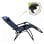 Tumbona Klack Zero Gravity Reclinable Plegable 178x65x110cm Acero Cromado Textileno 150kg