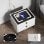 Mesilla de noche Klack Smart LED Bluetooth Vidrio templado Carga inalámbrica y Huella digital