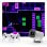 Projetor Klack 1080P 450 ANSI Lúmens Android 11 S40 MAX 2 Comandos Consola Retro