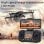 Dron Klack F205 doble cámara 4K HD FPV WiFi motor sin escobillas pantalla LCD 2,8”