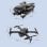 Dron Klack F205 doble cámara 4K HD FPV WiFi motor sin escobillas pantalla LCD 2,8”