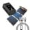 Painel Solar Klack Kit Emergência 18W 2 portas USB-C Dobrável PowerBank 10000mAh Camuflado